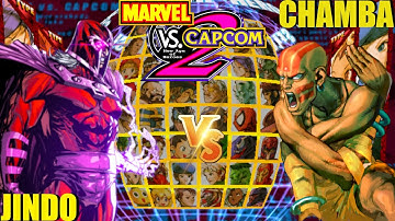 Marvel vs Capcom 2: CHAMBA vs JINDO
