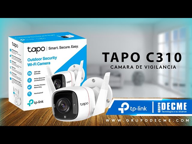 Tp-link Tapo C320 Cámara De Seguridad Exterior 2k Wi-fi X2