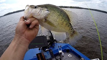 Best Day CRAPPIE Fishing of  My Life. (Part 1) Open Water PB Caught.