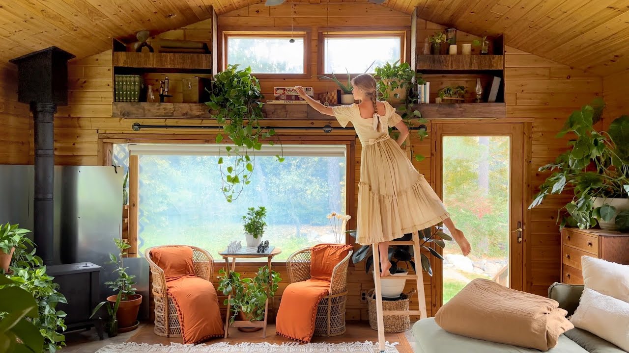 Cozy Living Room Renovation | just a girl and her power tools 👩🏼‍🏭🛠️