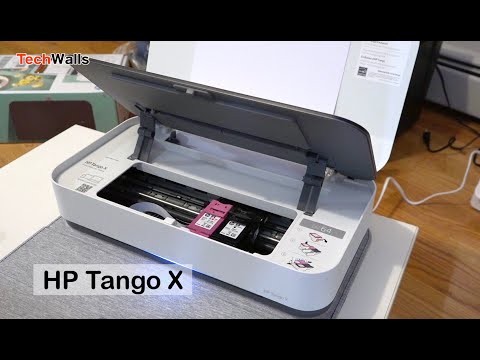 blande komfort Forbyde HP Tango X Smart Wireless Printer Unboxing & Testing - YouTube