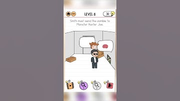 Smith and Joe vs Professor Bigbrain Level 8 Best Solution | Brain Test 2 Walkthrough