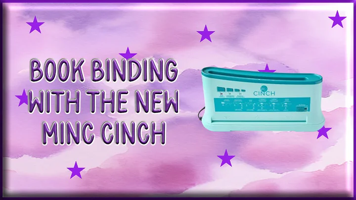 Book Binding With The New Minc Cinch from We R Makers
