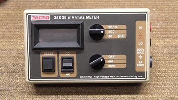 Keithley mAs meter - What is it?