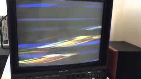 Sony BVM-2011P Possible Sync Problem