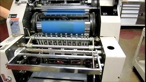 Ryobi 3200 MCD Printing Press