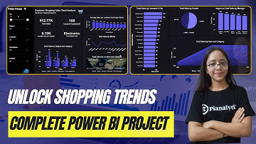 Power BI Project: Customer Shopping Sales Trend Analysis | Complete Dashboard Tutorial