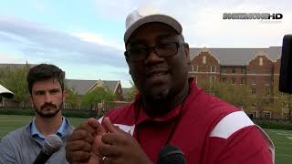 Spring Practice: Todd Bates Post Practice 4/10
