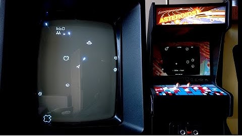 so Asteroids IS possible on the Vectrex! (Rocks 