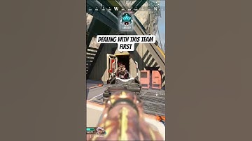 Apex Legends: Dealing with this team first #shorts