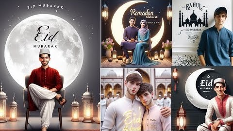 Eid Mubarak 2024 Ai Photo Editing Tutorial Bangla | Bing Image Creator