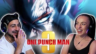 WE'RE SO HYPED FOR THIS! One Punch Man Season 3 TRAILER REACTION!