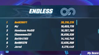 Shatter Remastered Endless Mode First place game