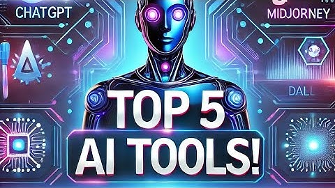 "Top 5 AI Tools You MUST Try in 2025! (Mind-Blowing Tech)" AI Software!