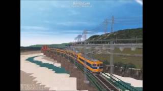 新VRM3★スルーガータ曲線鉄橋飯田線49春夏秋冬30000系ビスターカー