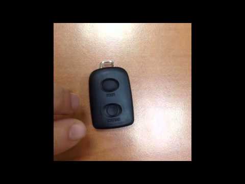 Daihatsu Terios - Reprogram The Remote Control