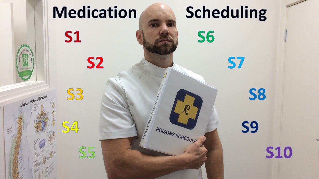 Medication Scheduling in Australia YouTube
