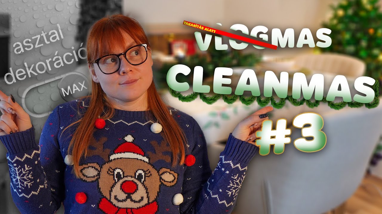 VLOGMAS 3.Rész I Asztal dekorálás🎄