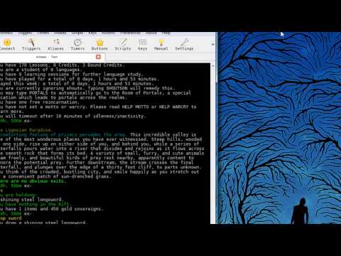 Creating a Basic Trigger in the Mudlet Client