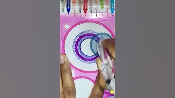 Spirograph ASMR || spirograph with zaid #spirographwithzaid #shorts #satisfying #asmr #art