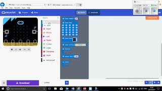 Microbit Tutorial 1   Making text appear
