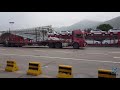 Giant trucks in China - extra long