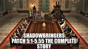 Final Fantasy XIV Lore: Shadowbringers Patch 5.1- 5.5 The Complete Story