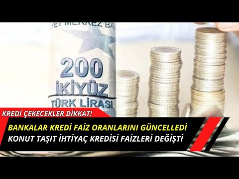 Bankalardan kredi faiz kararı! Akbank, Garanti, İş Bankası, ING, Yapı Kredi yeni faiz oranları belir