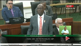 Prime Minister Dr  Keith Rowley's Contribution To The Budget Debate - Thursday October 10th 2024 Togo Movie