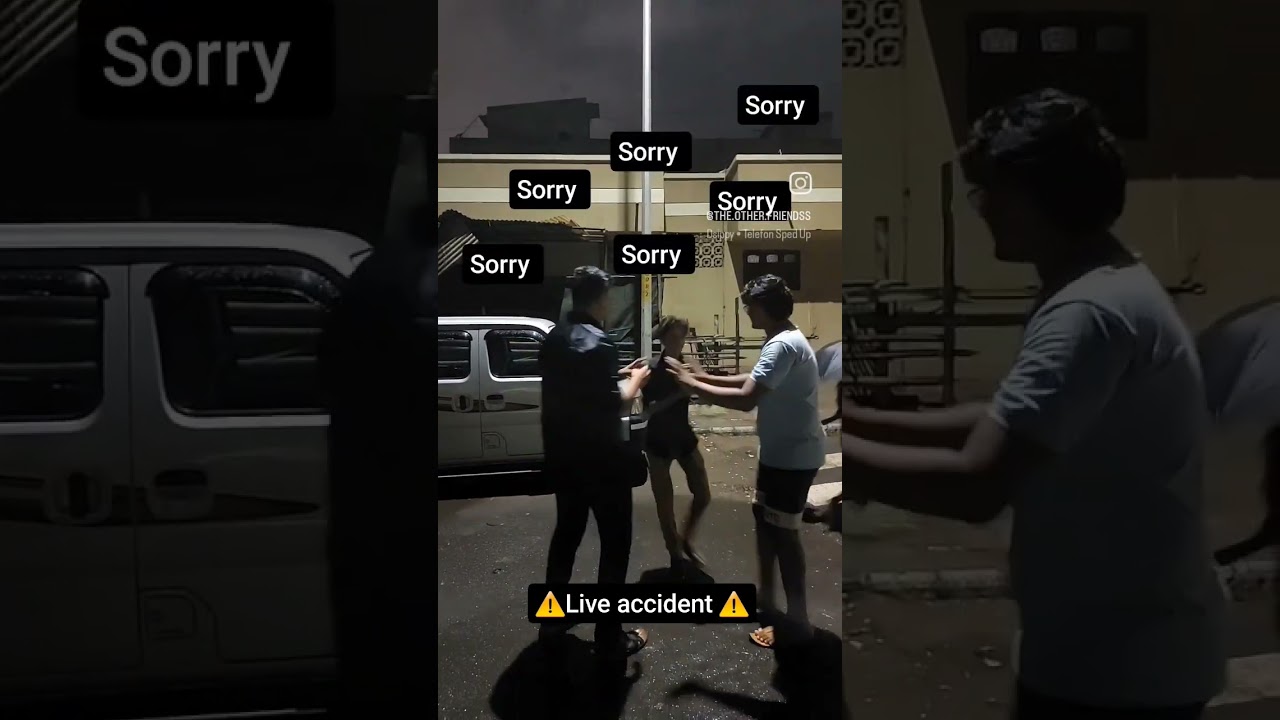 ⚠️Live accident ⚠️ || the other friends