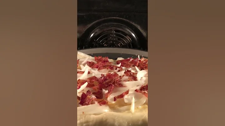 Pizza with Bacon & Gruyere