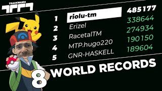 Gotta catch em all! - 8 Trackmania WORLD RECORDS