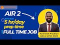 How i cracked air 2 with 5hrday prep time and a full time job animesh pradhan  upsc2023topper