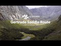 Gertrude saddle route alpine tramping hiking series  new zealand