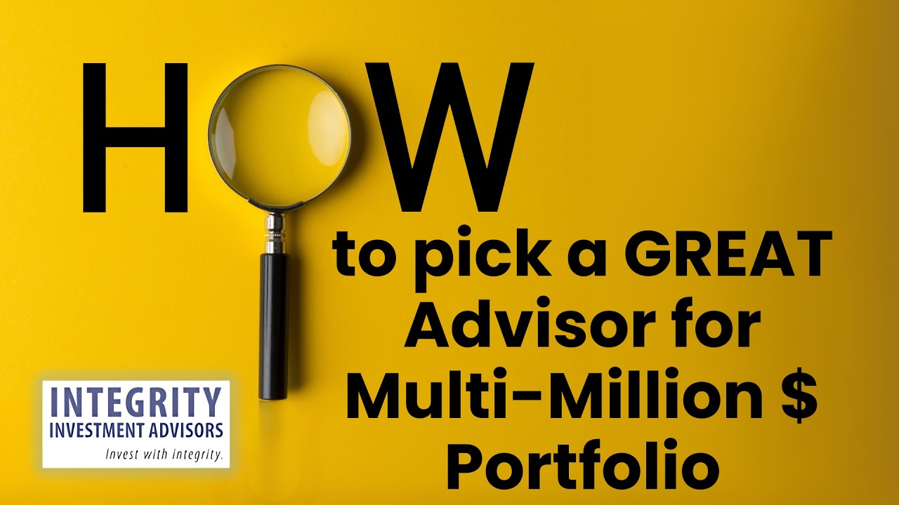 Multi Million Dollar Portfolio? How to Choose the Right Financial Advisor