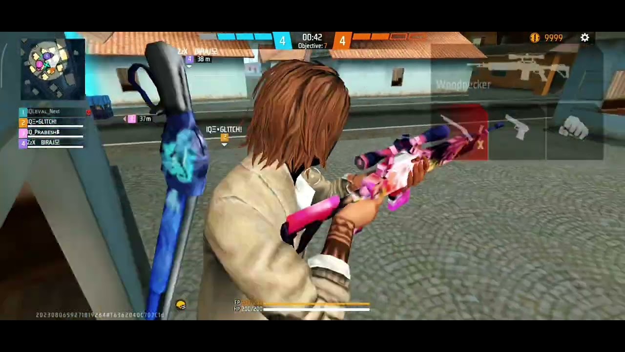 # cs 4v4 singel match game play 😱guild vs guild💀💀