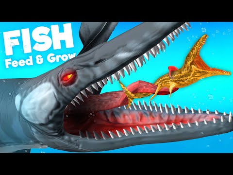 Unlocking *SECRET* Pistosaur Fish! | Feed and Grow Fish