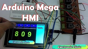 How to Create a simple Touch Screen GUI | Arduino Mega LCD & Touch Screen | Mega HMI |TFT 5 inch LCD