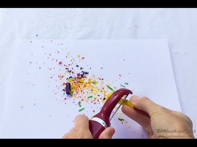 Melted Crayon Craft for Christmas - The Kindergarten Connection