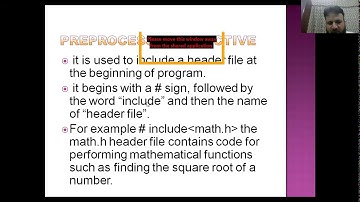 Header files and Reserved Words in C++