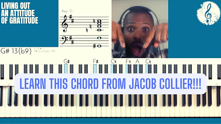 Learn Jacob Collier's SPECIAL CHORD + REHARM in "How Deep Is Your Love"! - PIANO TUTORIAL