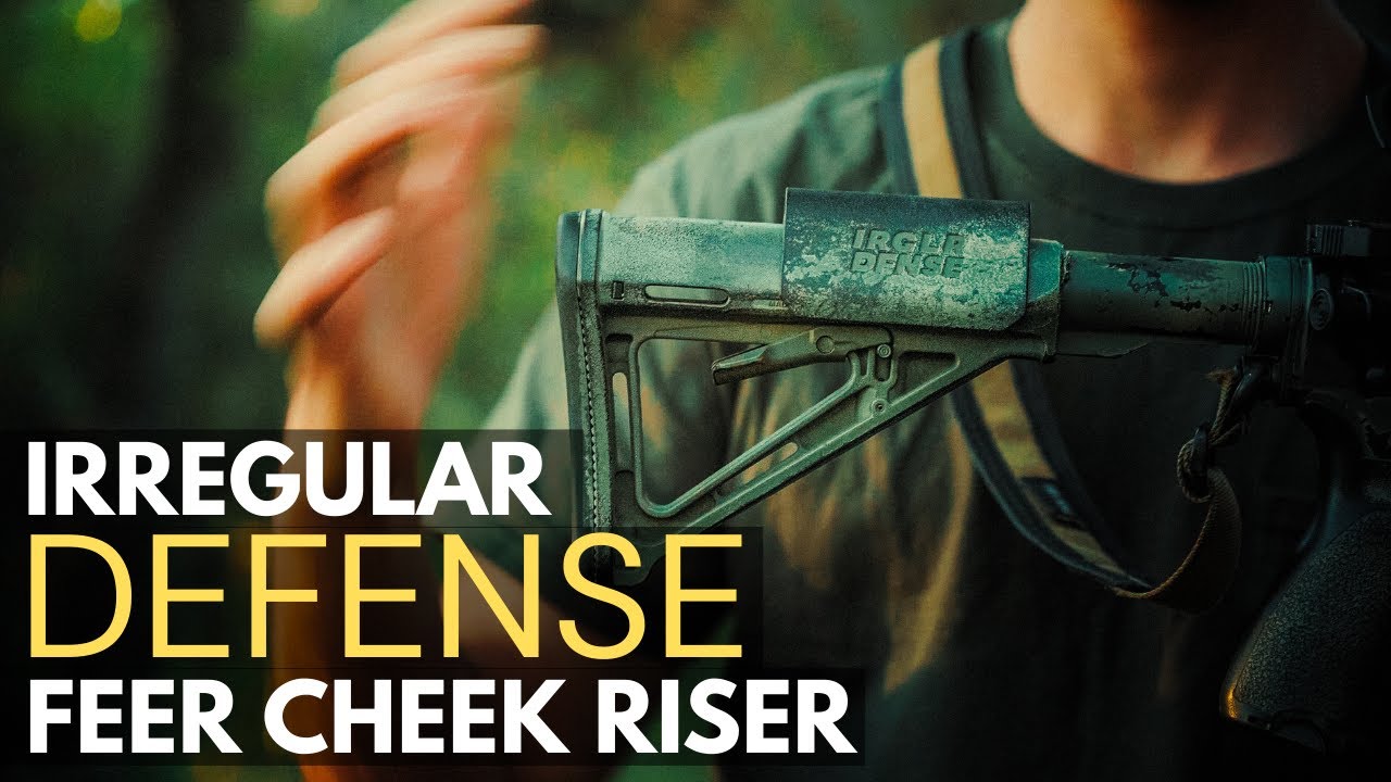 Irregular Defense FEER Cheek Riser for CTR/MOE Stock - YouTube
