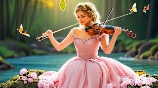Video thumbnail of "Fantasy girl in pink gown playing guitar 🎸 around milky river | The Whispering rose Patel’s"