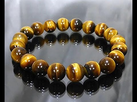 Review Gelang Batu Tiger eye stone Diameter 16. 