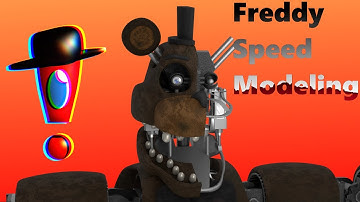 [BLENDER/Five Nights at Freddy’s] Making a Freddy Fazbear model! (Speed Modeling)