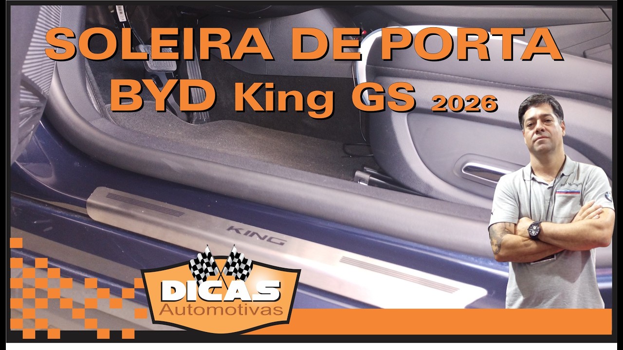 BYD King Instalação Soleiras de porta