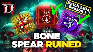 Diablo 4 S1 Patch Notes NECROMANCER Buff & Nerf Deep Dive