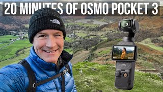 20 minutes of travel footage shot on DJI Osmo Pocket 3