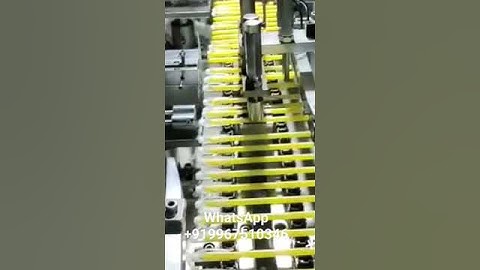 Use and Throw Ball Pen Capping Machine -4UP( production 7000 to 8000pens per hours)
