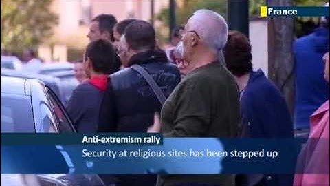 Far-right nationalists march against Islamist influence